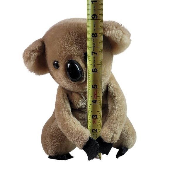Dakin Nature Babies Koala Mama Bear Brown 9" Hook Loop Hugs 1978 Vintage READ - Picture 12 of 12